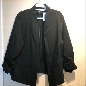 Torrid plus size stretch black blazer